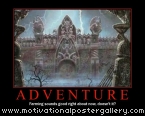 Adventure Motivational Poster