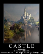 Castle Motivational Poster