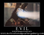Evil Minions Motivational Poster