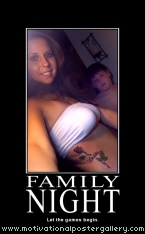 Family Night Motivational Poster