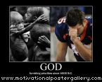God Motivational Poster