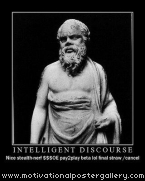 Intelligent Discourse Motivational Poster