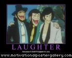 Laughter Motivational Poster