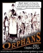 Orphans Motivational Poster