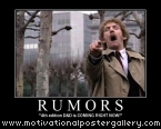 Rumors Motivational Poster