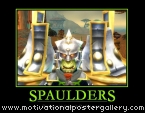 Spaulders Motivational Poster