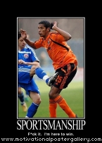 Sportsmanship Motivational Poster