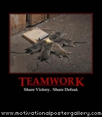 Teamwork Motivational Poster