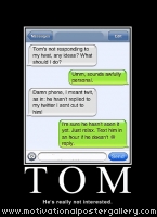 Tom Motivational Poster