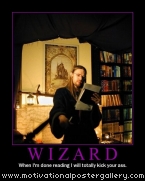 Wizard Motivational Poster